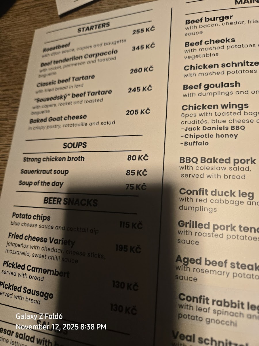 Menu U Sousedů Na Kavalírce-1